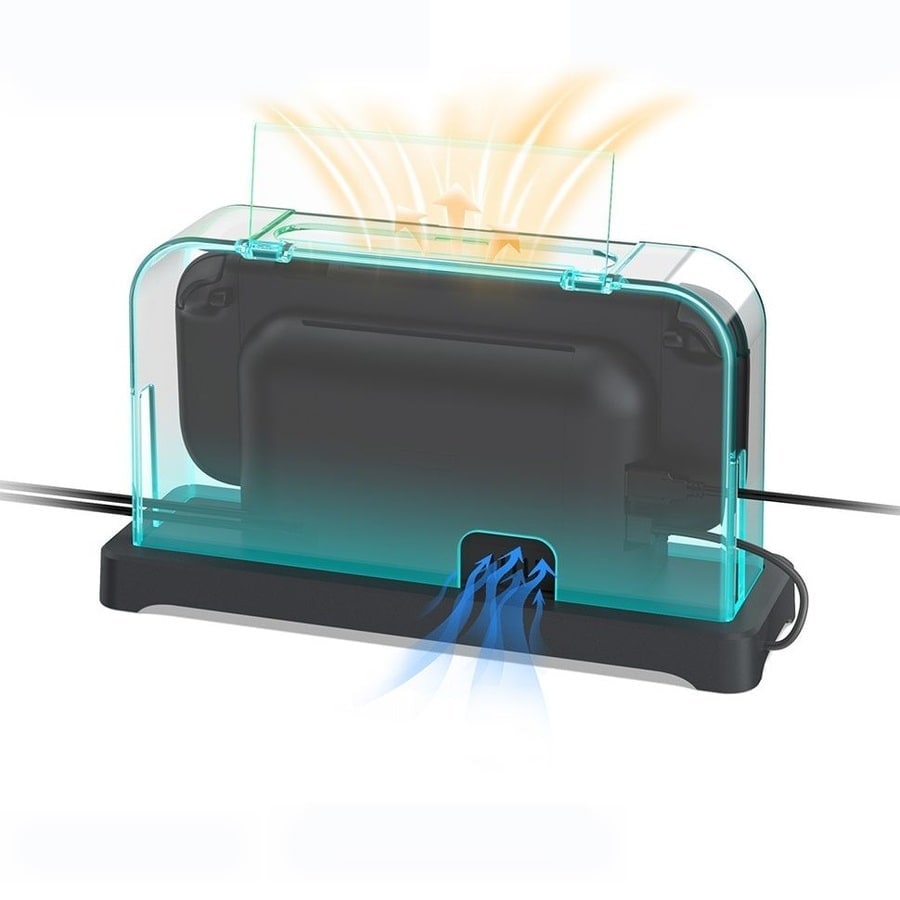Switch 2 Dock Cooling Fan & Dust Cover Set sanitized image 3