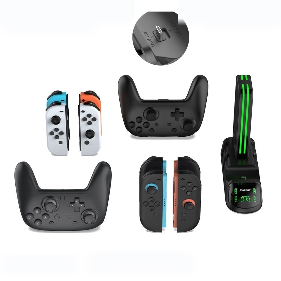Switch 2 / Switch Pro Controller Charging Dock sanitized image 4