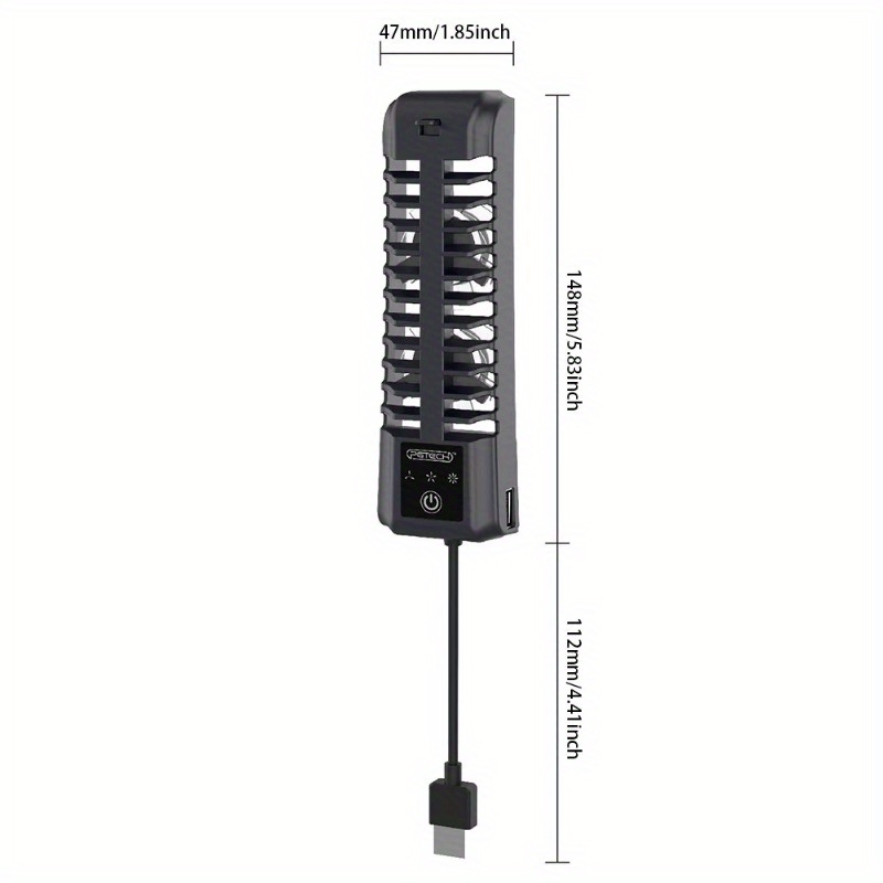 GP-522 PS5 Slim 3-Speed Rear Cooling Fan image 3