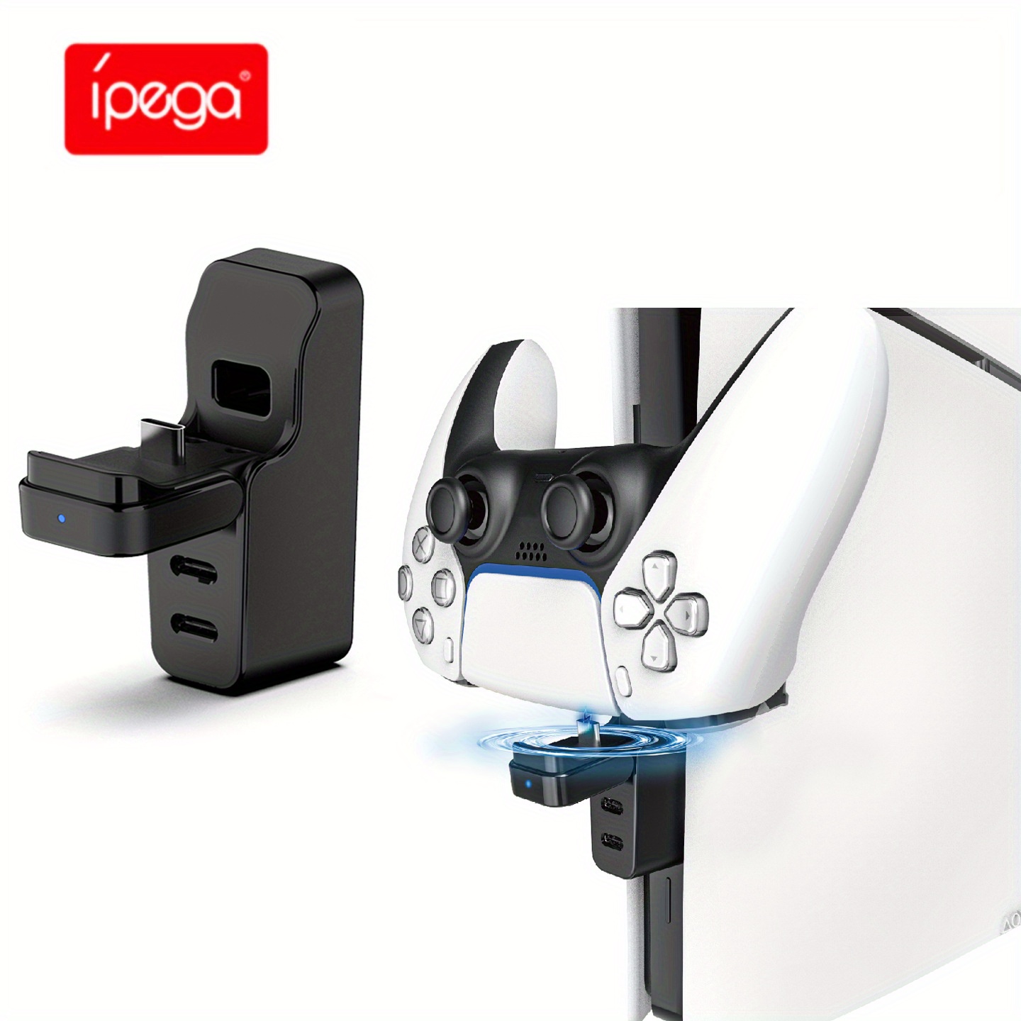 P5S040 PS5 Slim Folding Controller Charging Stand